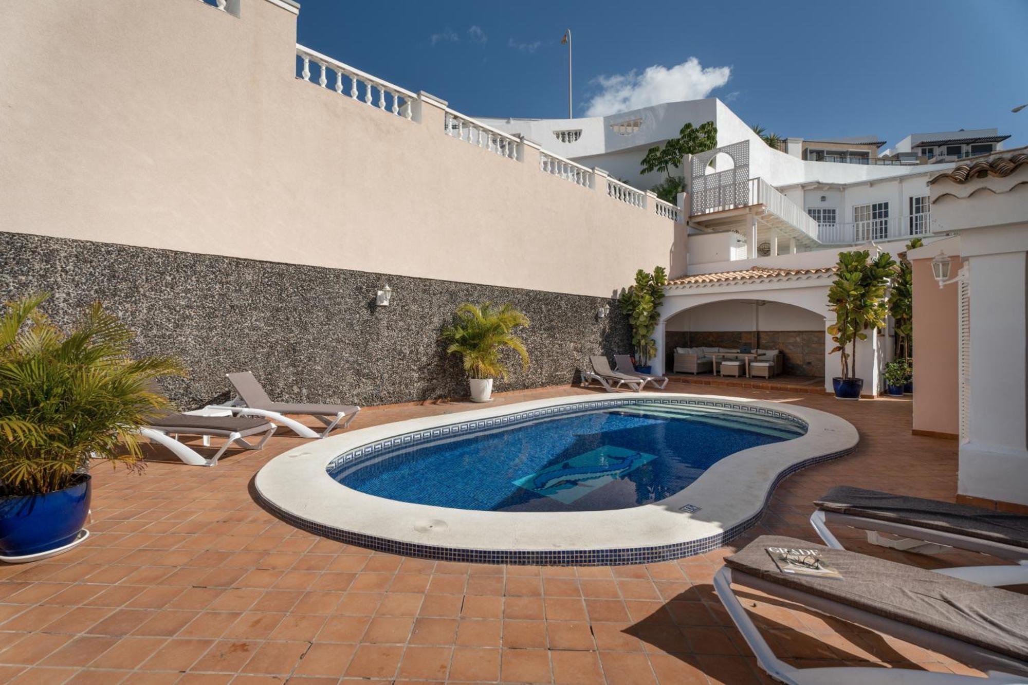 Villa Marbella-Private Heated Pool And Breathtaking View Costa Adeje Dış mekan fotoğraf